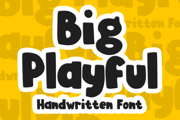 Big Playful Font: Bold Typography for Campaigns