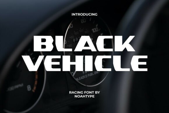 Black Vehicle: A Bold Display for Modern Projects