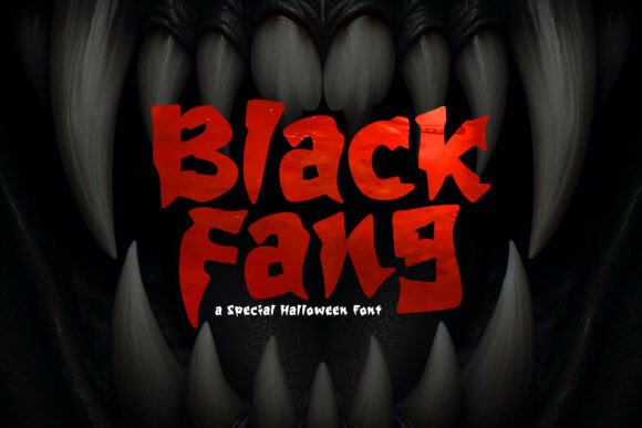 Blackfang: The Perfect Display Font for Halloween Campaigns