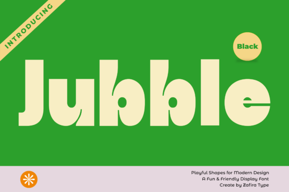 Boost Your Campaign with Jubble, the Playful Display Font