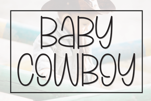Bring Charm to Your Creations with Baby Cowboy Font