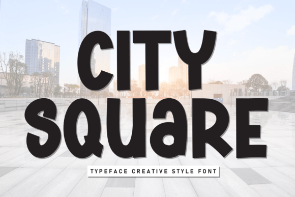 Charming City Square: A Handwritten Display Font for Makers