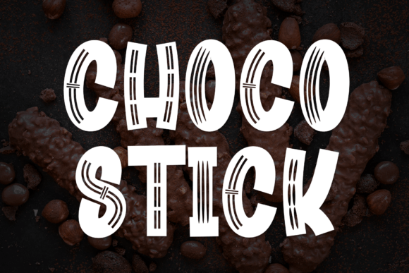 Choco Stick Font: Playful Display Type for Campaigns