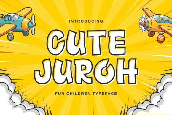Cute Juroh Font: Playful Display Type for Makers