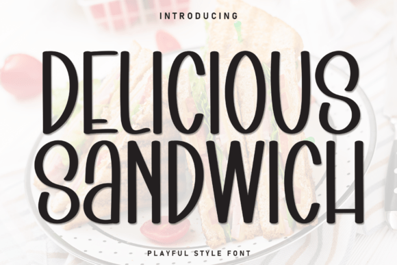 Delicious Sandwich: A Charming Handwritten Display Font