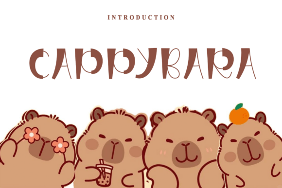 Discover Cappybara: A Timeless Display Font for Creative Branding