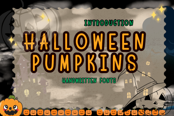 Enhance Your Brand with Halloween Pumpkins Font