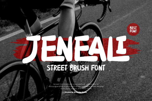 Jeneali Font Review: Authentic Brush Style for Branding