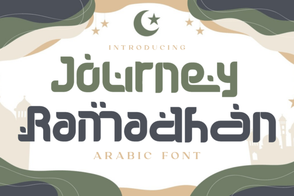 Journey Ramadhan: A Versatile Display Font