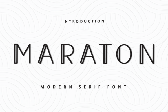 Maraton: A Versatile Display Font for Editorial Design