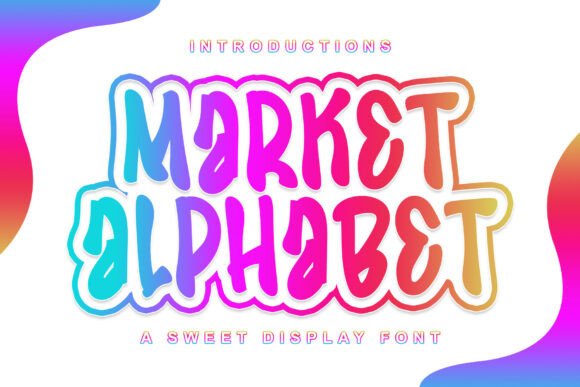 Market Alphabet: A Playful Display Font for Engaging Web Design