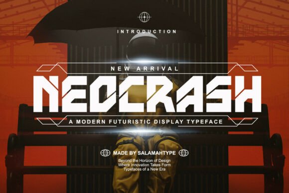 Neocrash: A Bold, Futuristic Font for Modern Web Design