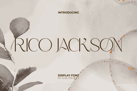 Rico Jackson: The Bold Display Font for Eye-Catching Designs