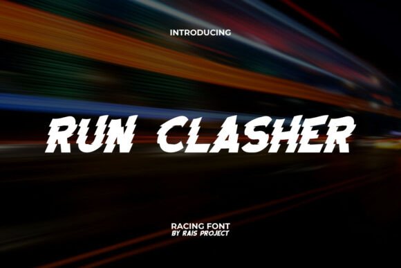 Run Clasher Font: Editorial Design for Dynamic Layouts