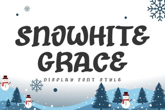 Snowhite Grace Font for Editorial Design