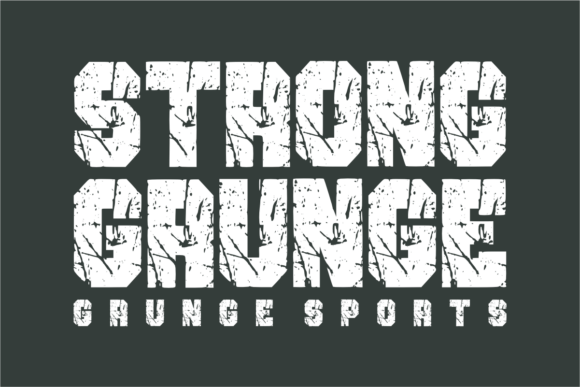 Strong Grunge Font Review for Bold Web Design