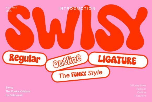 Swisy: A Playful and Energetic Display Font