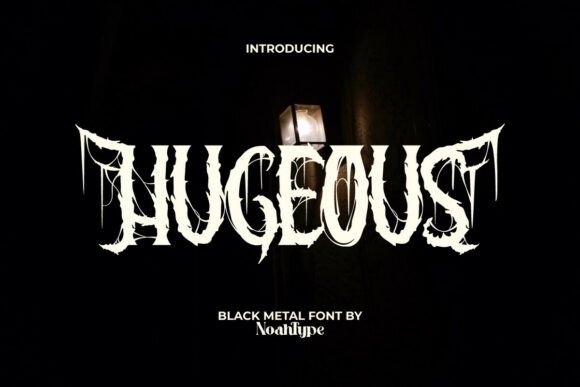 Unleashing Hugeous: A Dramatic Font for Bold Branding