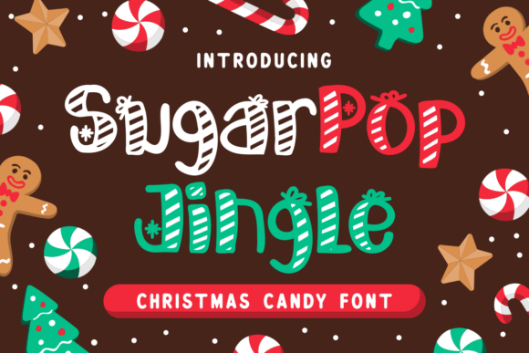 Unwrap the Magic of Sugarpop Jingle: A Festive Display Font